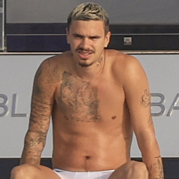 Romeo Beckham Strips Down to White Underwear for Yacht Day