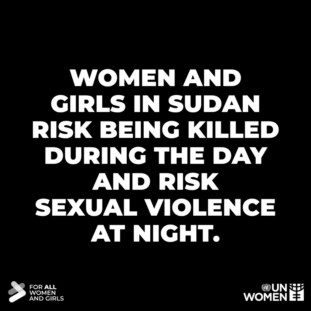 Drone attacks by day. Sexual violence by night. Women and girls in El Obeid have nowhere left to turn. 