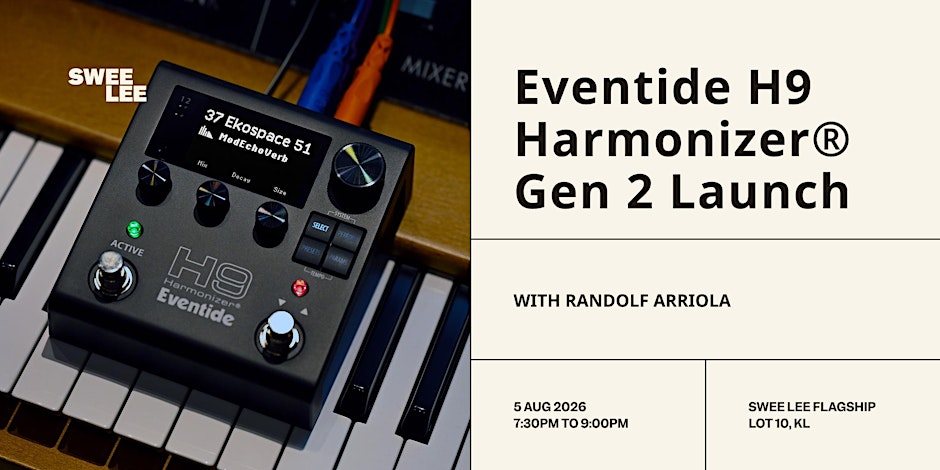 Eventide H9 Harmonizer&reg; Gen 2 Launch with Randolf Arriola