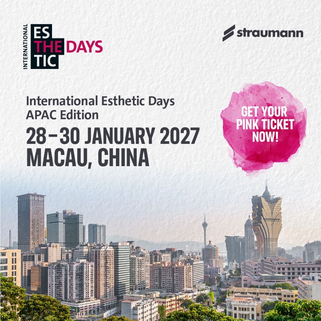 INTERNATIONAL ESTHETIC DAYS APAC - GET YOUR PINK TICKET NOW!