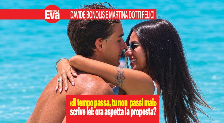 Davide Bonolis e Martina Dotti: estate d'amore a Formentera!
