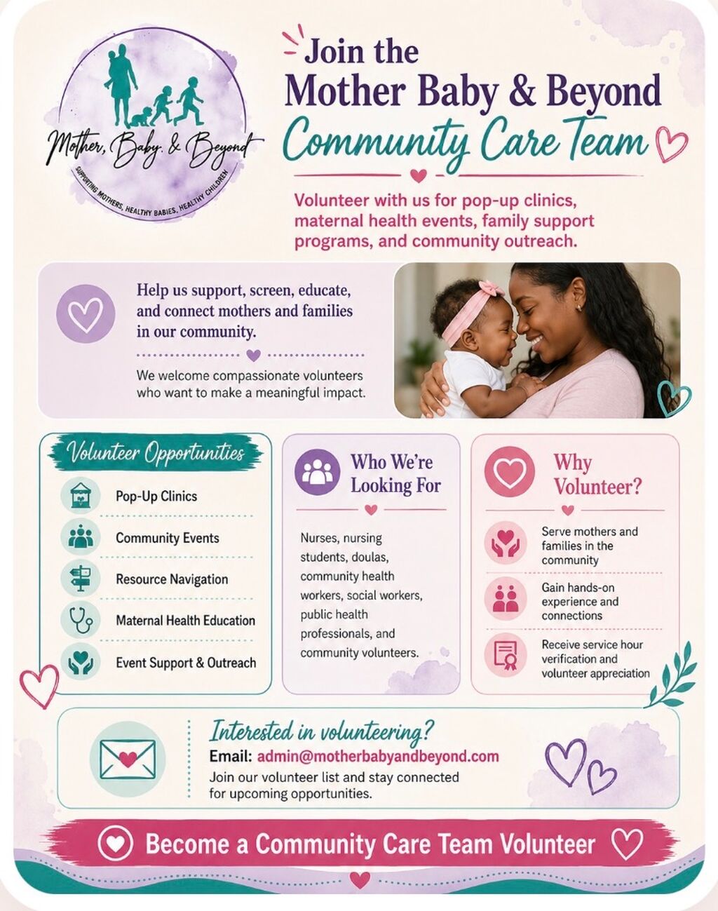 Mother Baby & Beyond Community Care Team