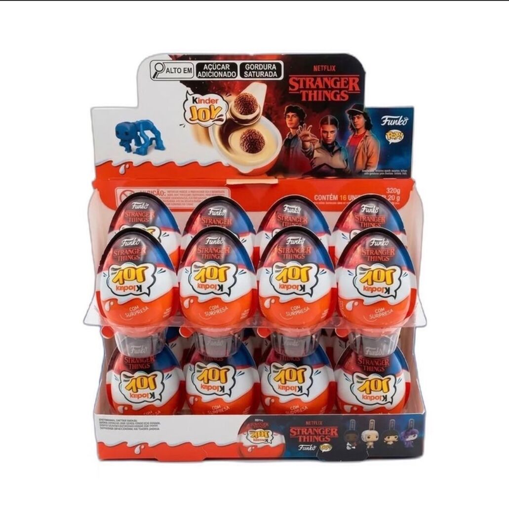 KINDER JOY STRANGER THINGS BR