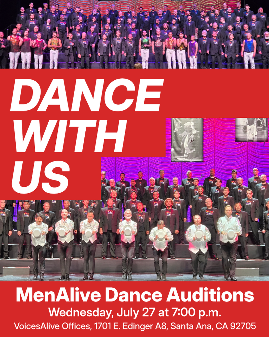 MenAlive Dance Auditions