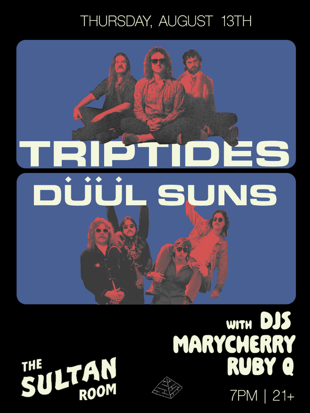 TICKETS - Thu 08/13 the Sultan Room (brooklyn)