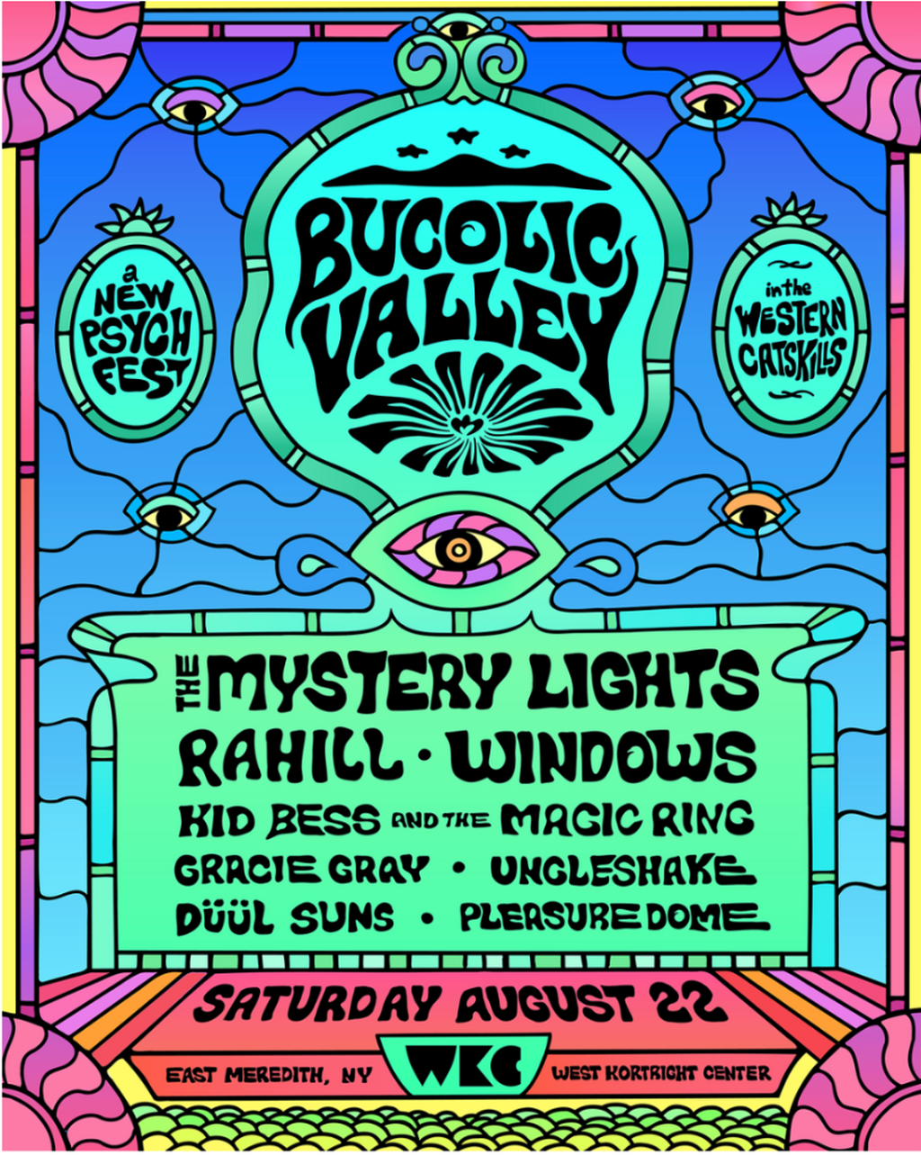Tickets - Sat 08/22 Bucolic Valley Fest (Catskills)