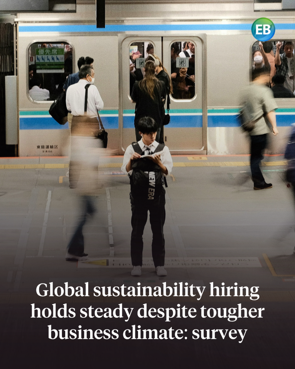 Global sustainability hiring holds steady despite tougher business climate, survey finds