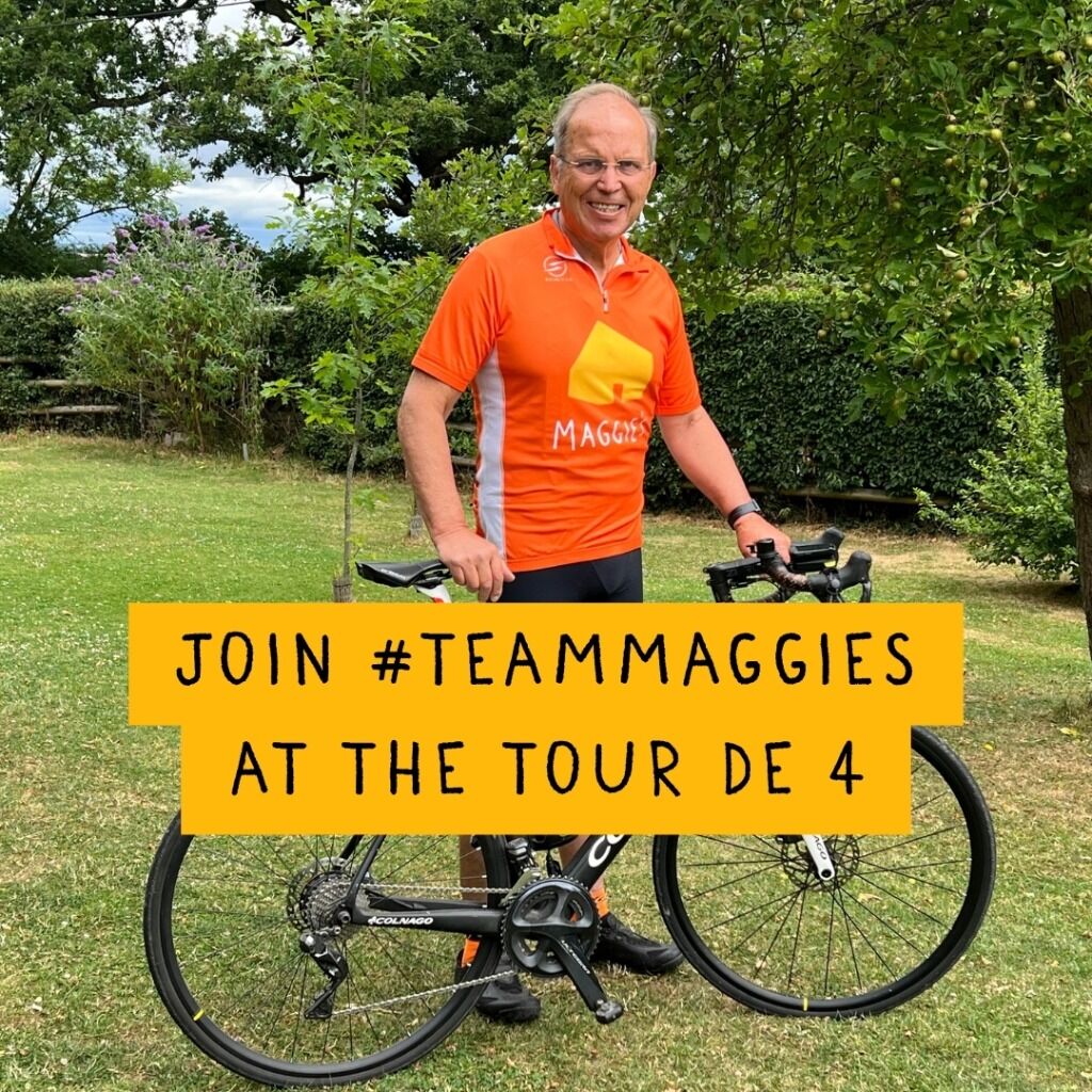 Join Team Maggie's at Tour de 4