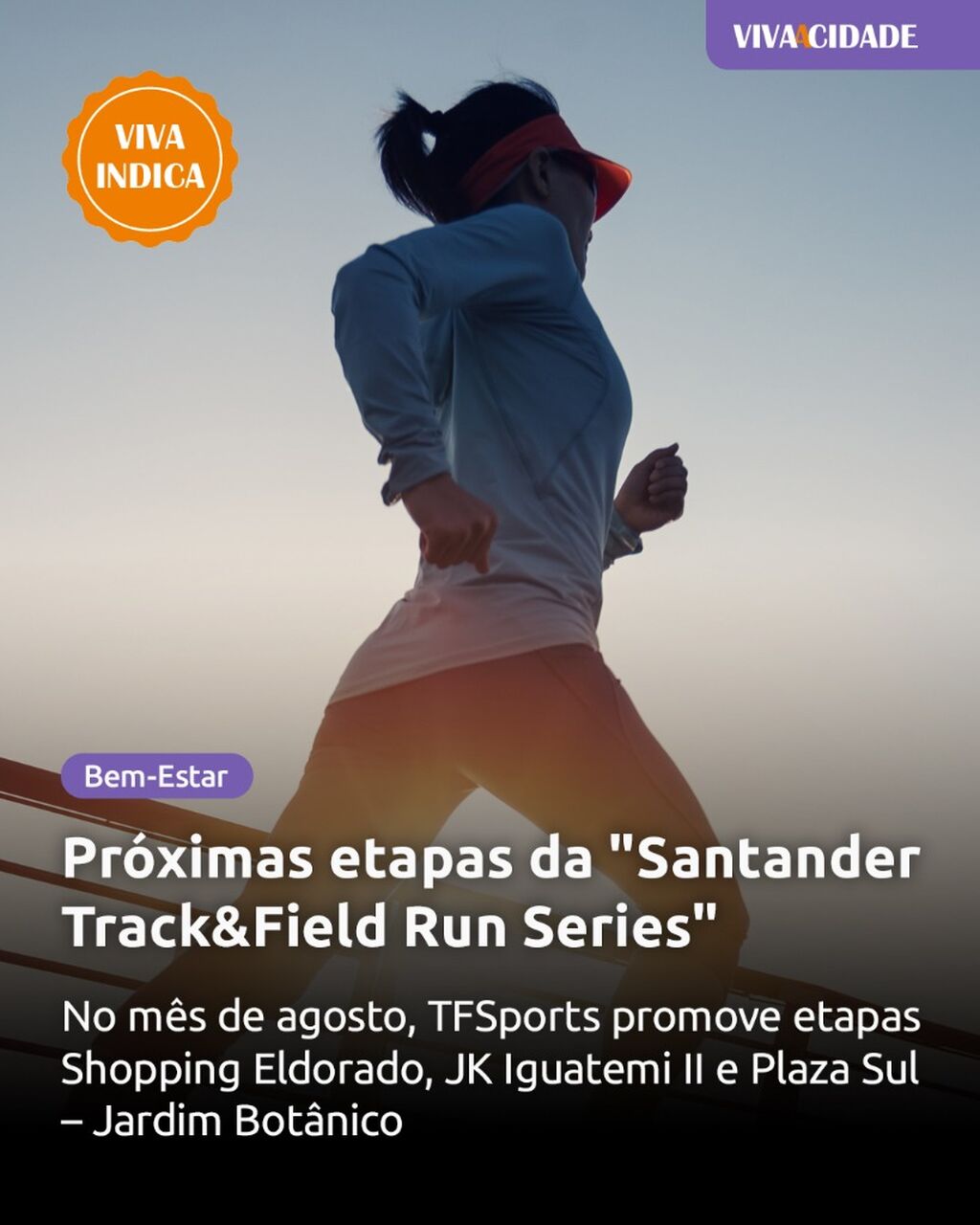 Pr&oacute;ximas etapas da "Santander Track&Field Run Series"