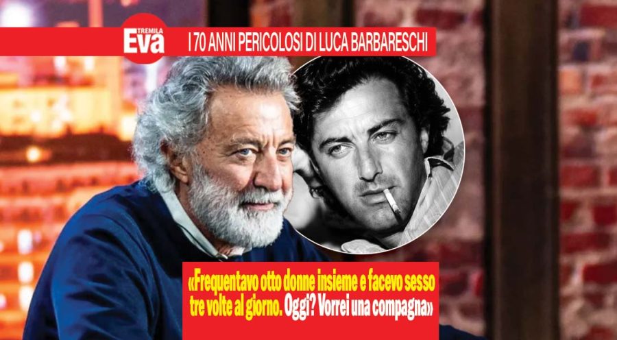 I 70 anni di Luca Barbareschi vissuti pericolosamente