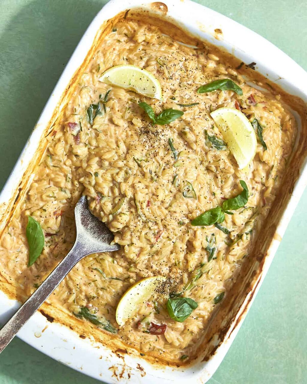 Marry Me Orzo (Creamy One-Pan Veggie Bake in 30 Minutes)