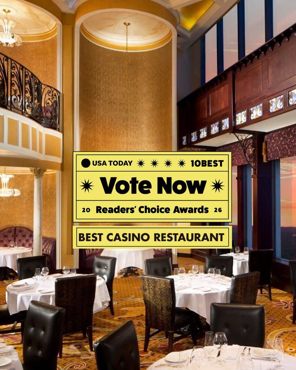 Vote now for TS Steakhouse at Turning Stone Resort Casino!