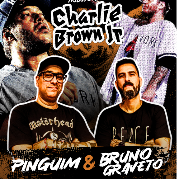 17/10 S&Aacute;BADO Tributo ao Charlie Brown Jr com Pinguim e Bruno Graveto (Ex-bateristas Cbjr.)