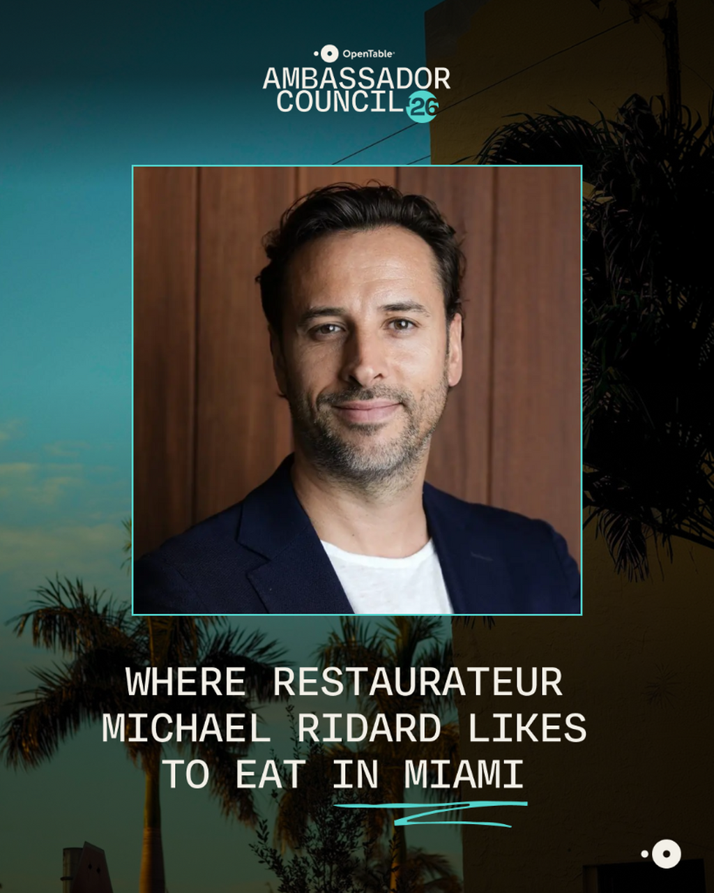 Michael Ridard Talent List