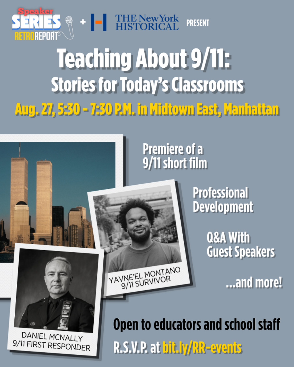 R.S.V.P.: Teaching About 9/11: Stories for Today&rsquo;s Classrooms