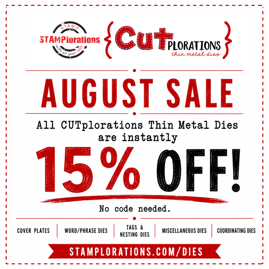 Instant 15% Off All CUTplorations Dies