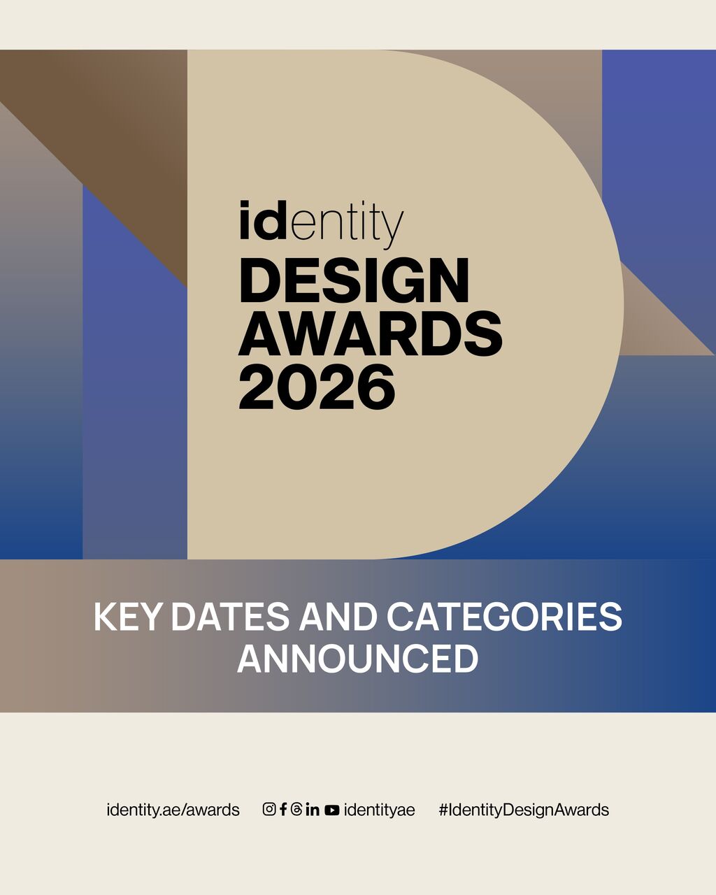 IDA 2026 - Key dates and categories announced