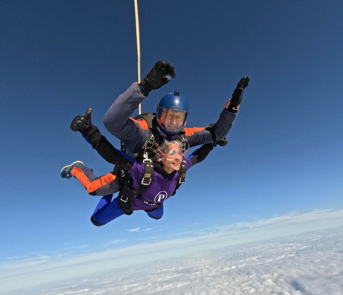 skydive for pancreatic cancer awareness month 2026