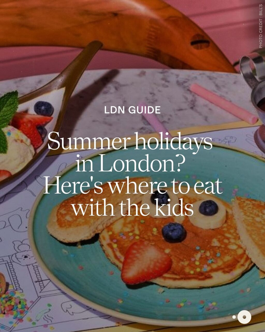 Family friendly restaurants summer hols