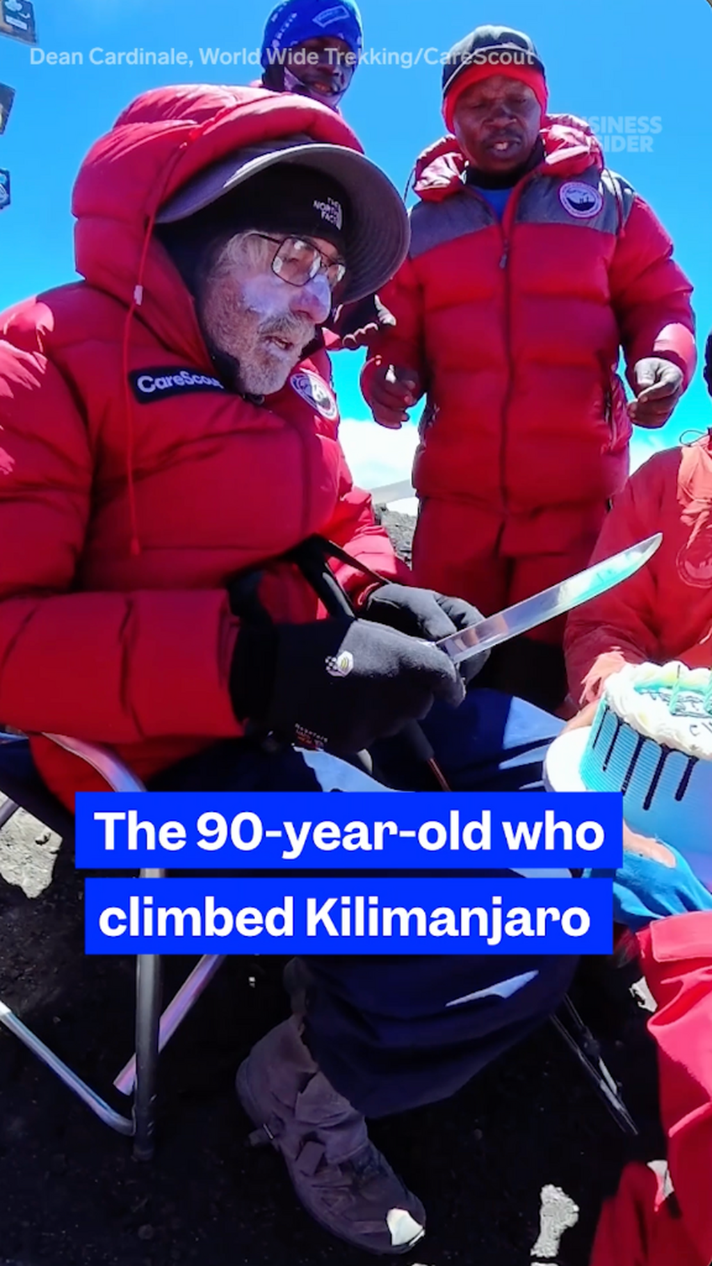 The 90-year-old who climbed Kilimanjaro 