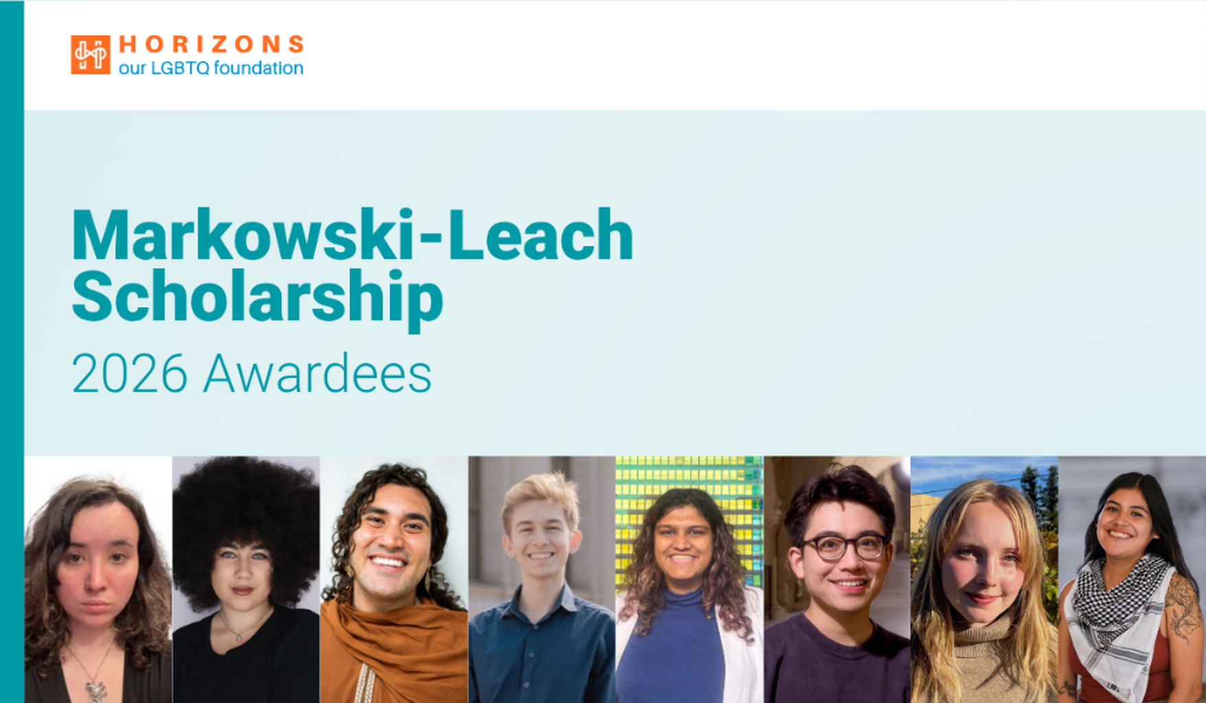 2026 Markowski-Leach Scholarship Recipients