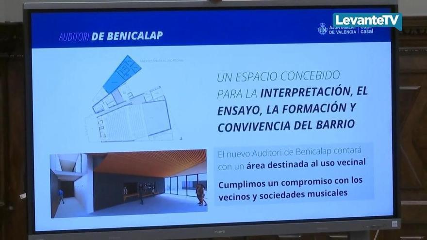 El Ayuntamiento de Val&egrave;ncia saca a licitaci&oacute;n la construcci&oacute;n del Auditorio de Benicalap