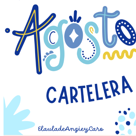 Cartelera agosto