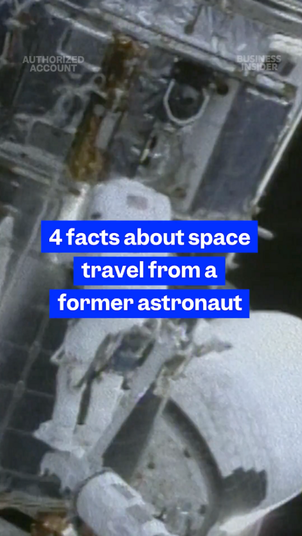 4 facts about space travel from a former astronaut