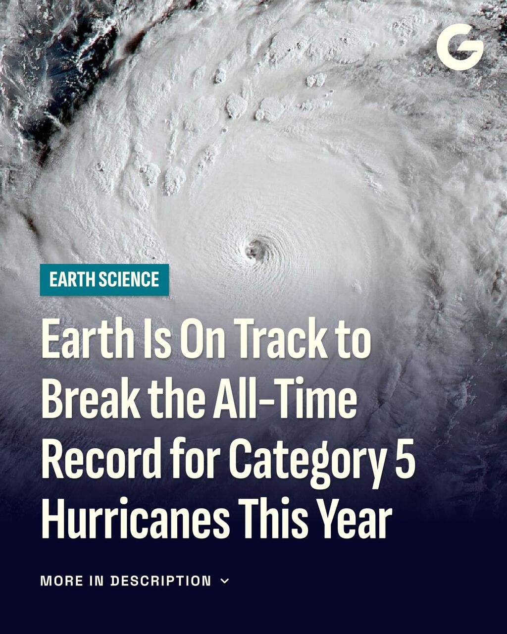 Earth Is On Track to Break the All-Time Record for Category 5 Hurricanes This Year