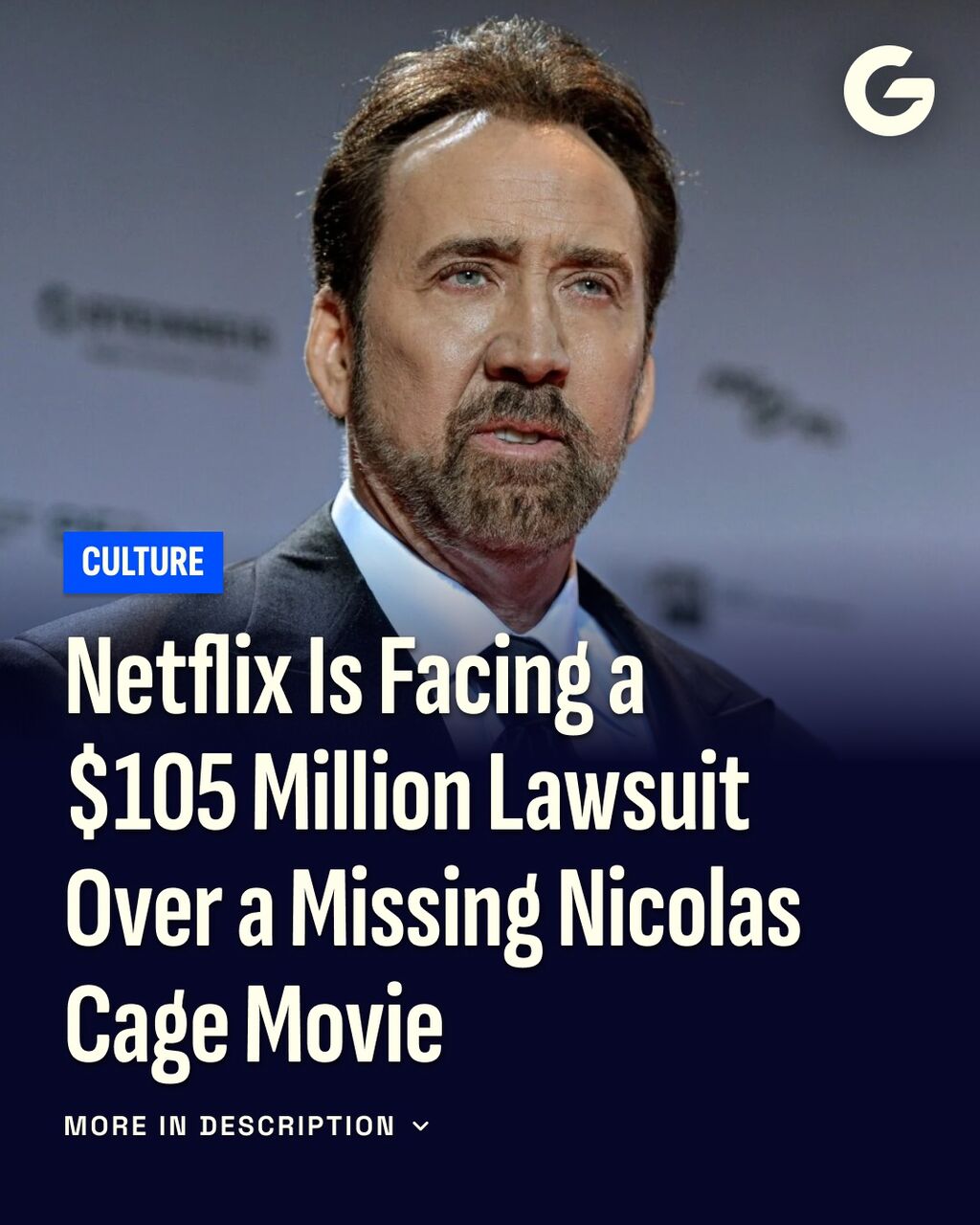 Netflix Is Facing a $105 Million Lawsuit Over a Missing Nicolas Cage Movie