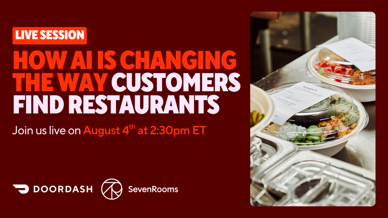 FREE Webinar: AI Is Changing the Way Customers Find Restaurants