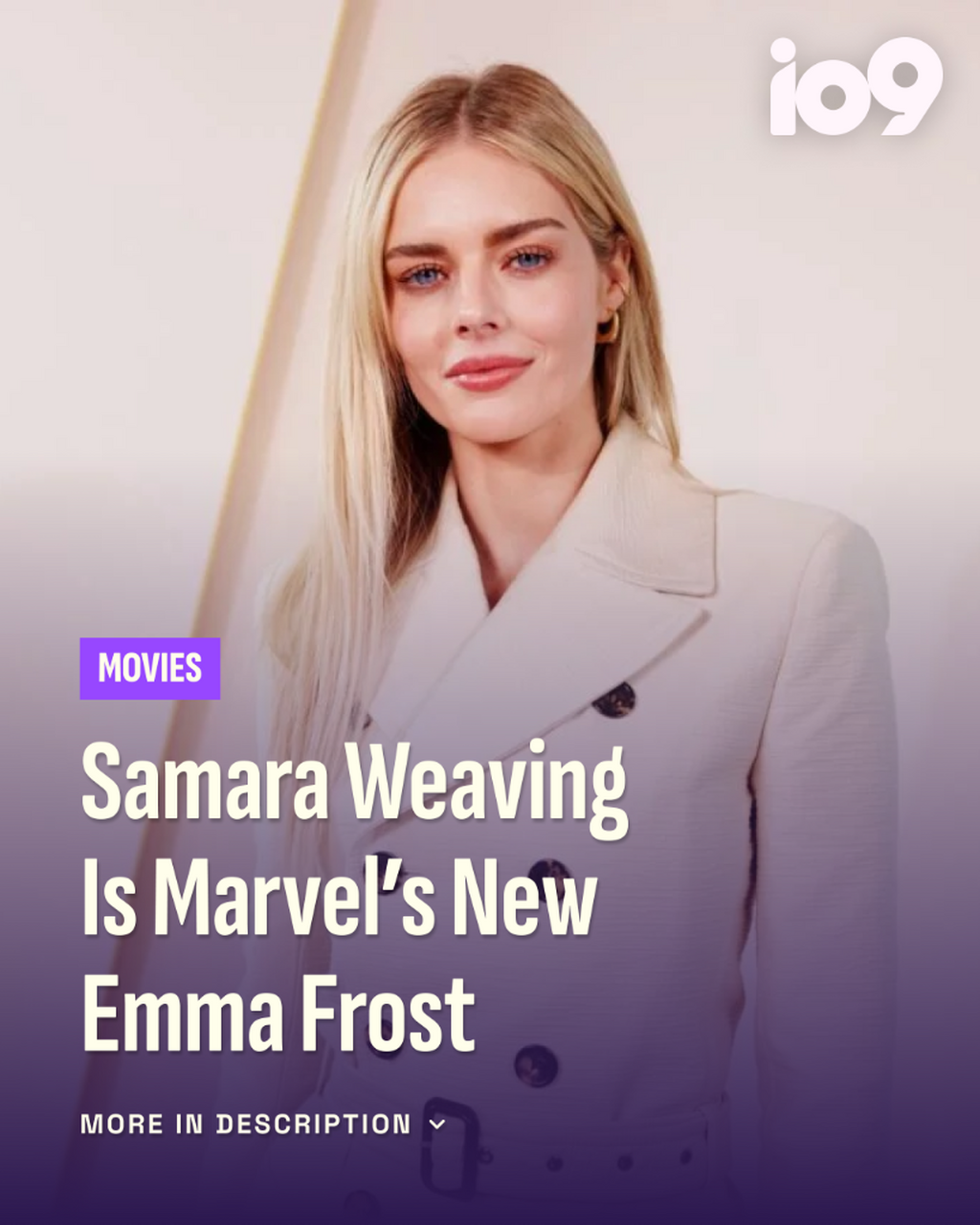 Samara Weaving Is Marvel&rsquo;s New Emma Frost