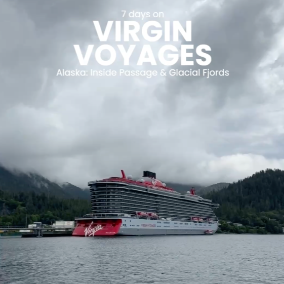 7 days in alaska on Virgin Voyages