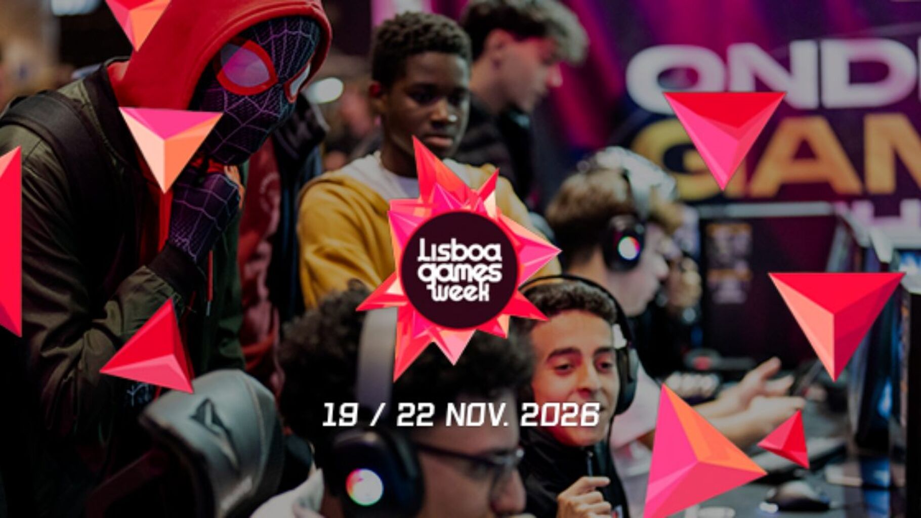 Lisboa Games Week | Revela cartaz de 2026 com o tema &ldquo;Play Your Passion&rdquo;