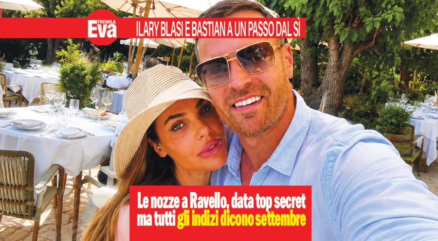 Ilary Blasi e Bastian Muller: nozze in Costiera Amalfitana