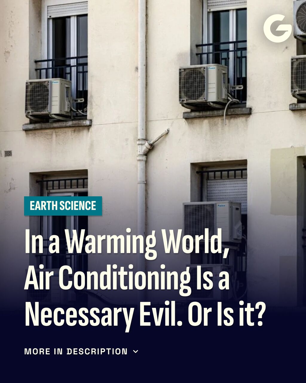 In a Warming World, Air Conditioning Is a Necessary Evil. Or Is it?