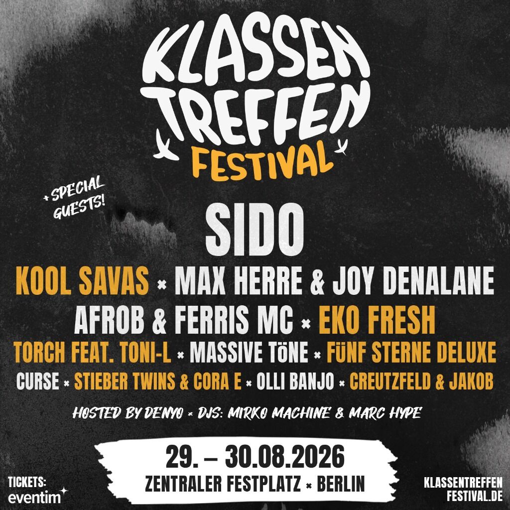 Tickets: Klassentreffen Festival