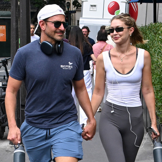 Bradley Cooper & Gigi Hadid Hold Hands in Paris, Seen Wearing Matching Rings