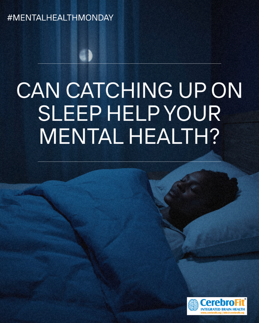 Can catching up on sleep help your mental health?