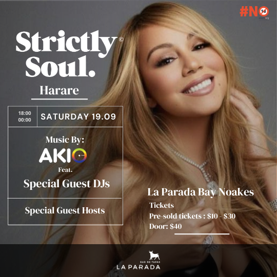 Strictly Soul Harare Tickets 🇿🇼 (19.09)