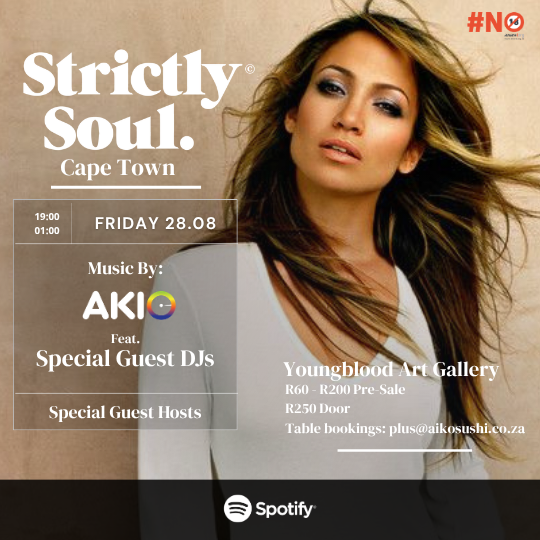 Strictly Soul Cape Town Tickets 🇿🇦  (11.09)