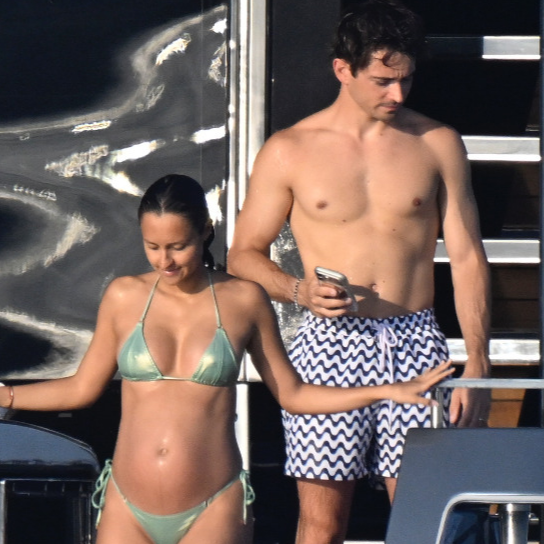 F1&rsquo;s Charles Leclerc & Wife Alexandra Put On Their Swimwear for Another Yacht Day in Italy