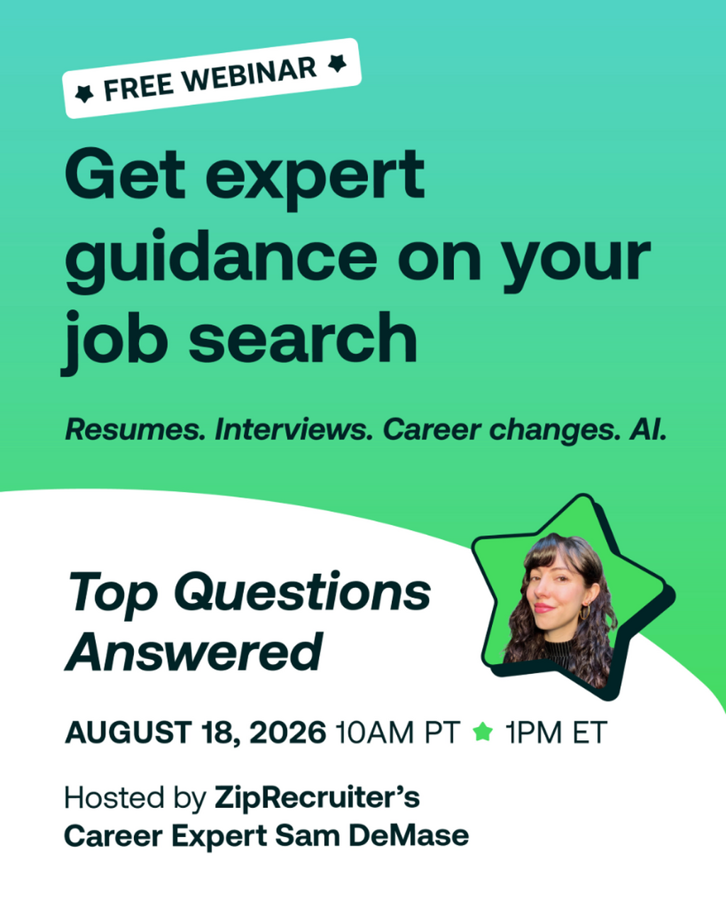 Job Seeker Webinar 
