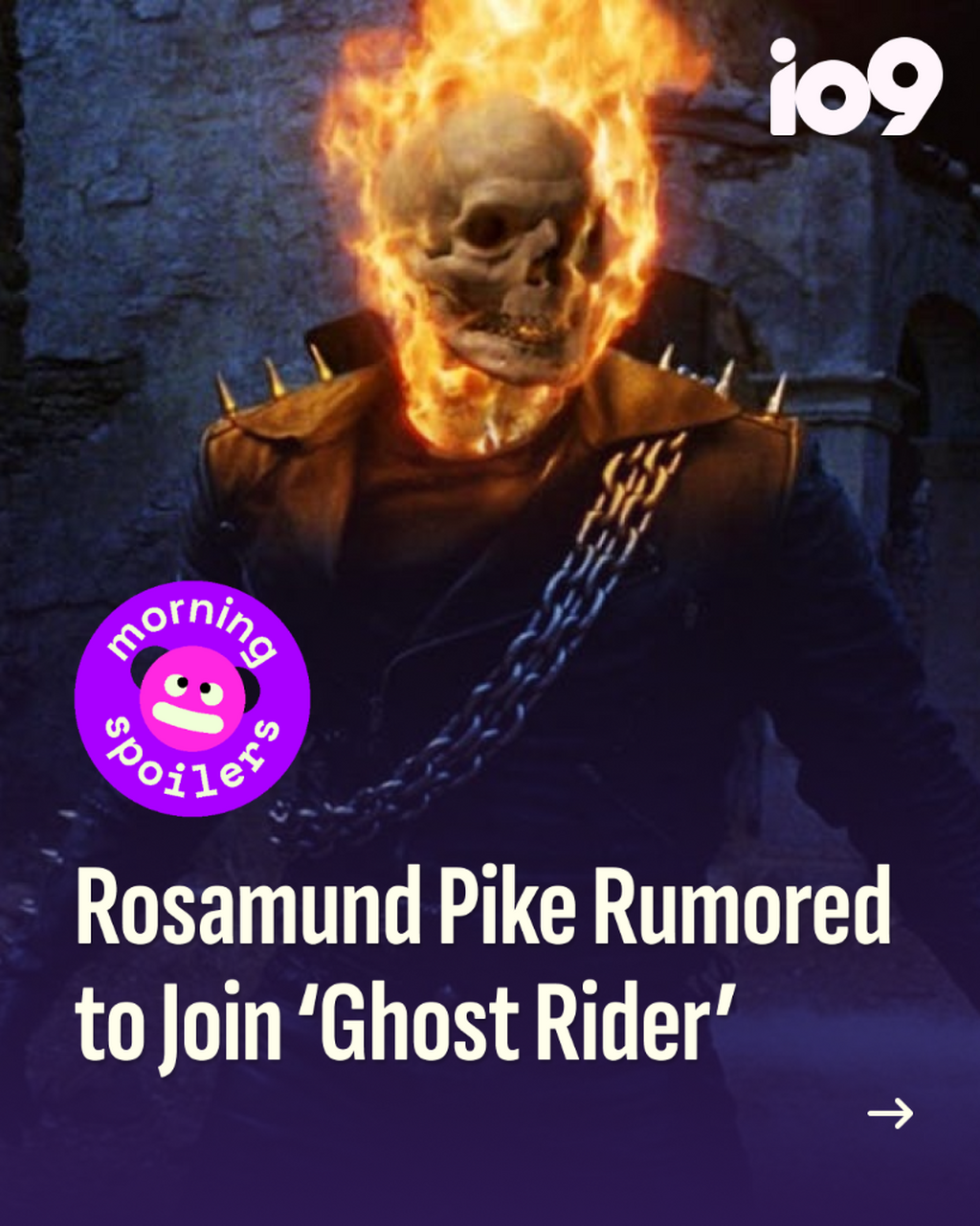 Rosamund Pike Rumored to Join &lsquo;Ghost Rider&rsquo;