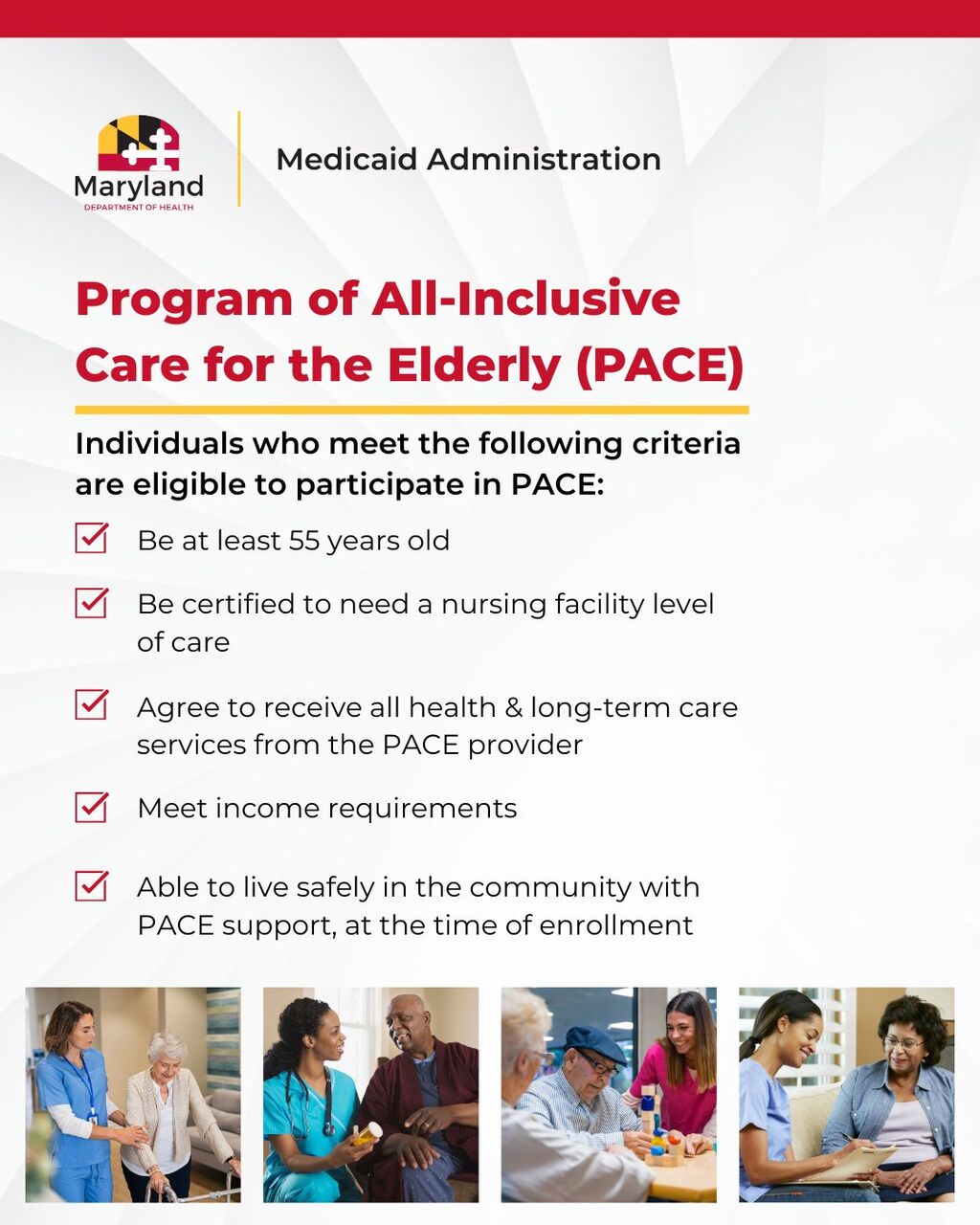 Program of All-Inclusive Care for the Elderly (PACE). Click to learn more.