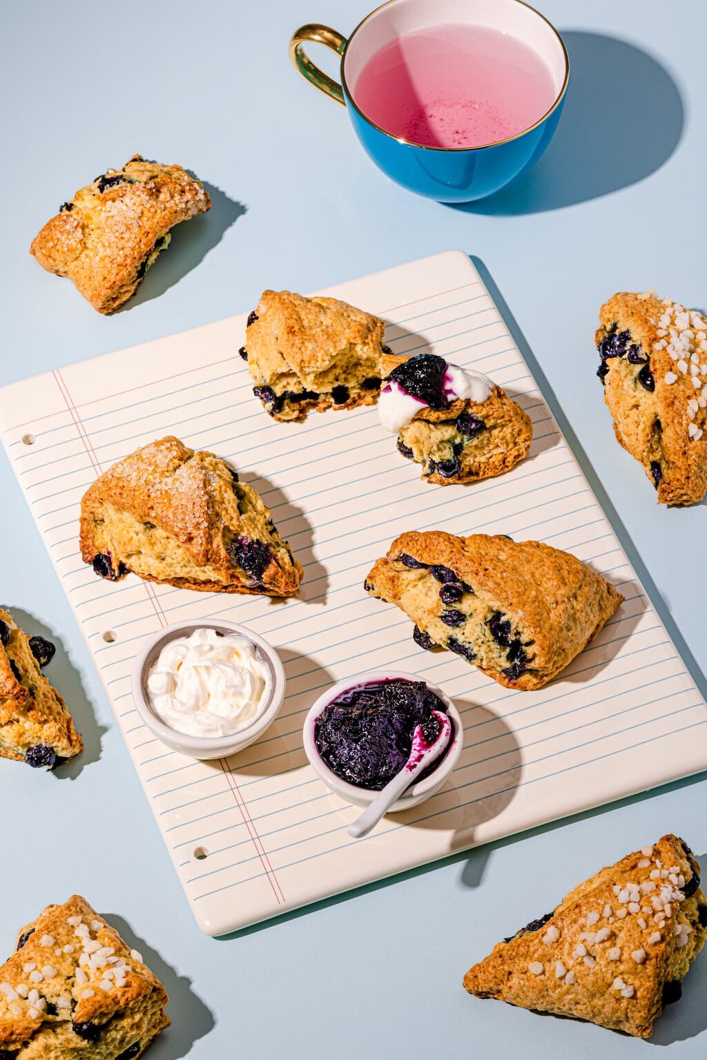 Scones aux bleuets (les meilleurs) | Bon pour toi