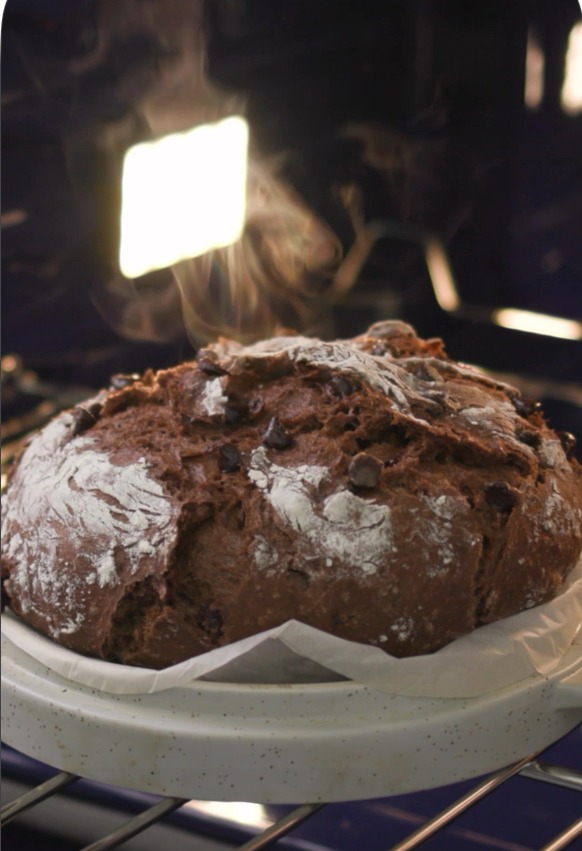 Chocolate Cherry Rye Bread
