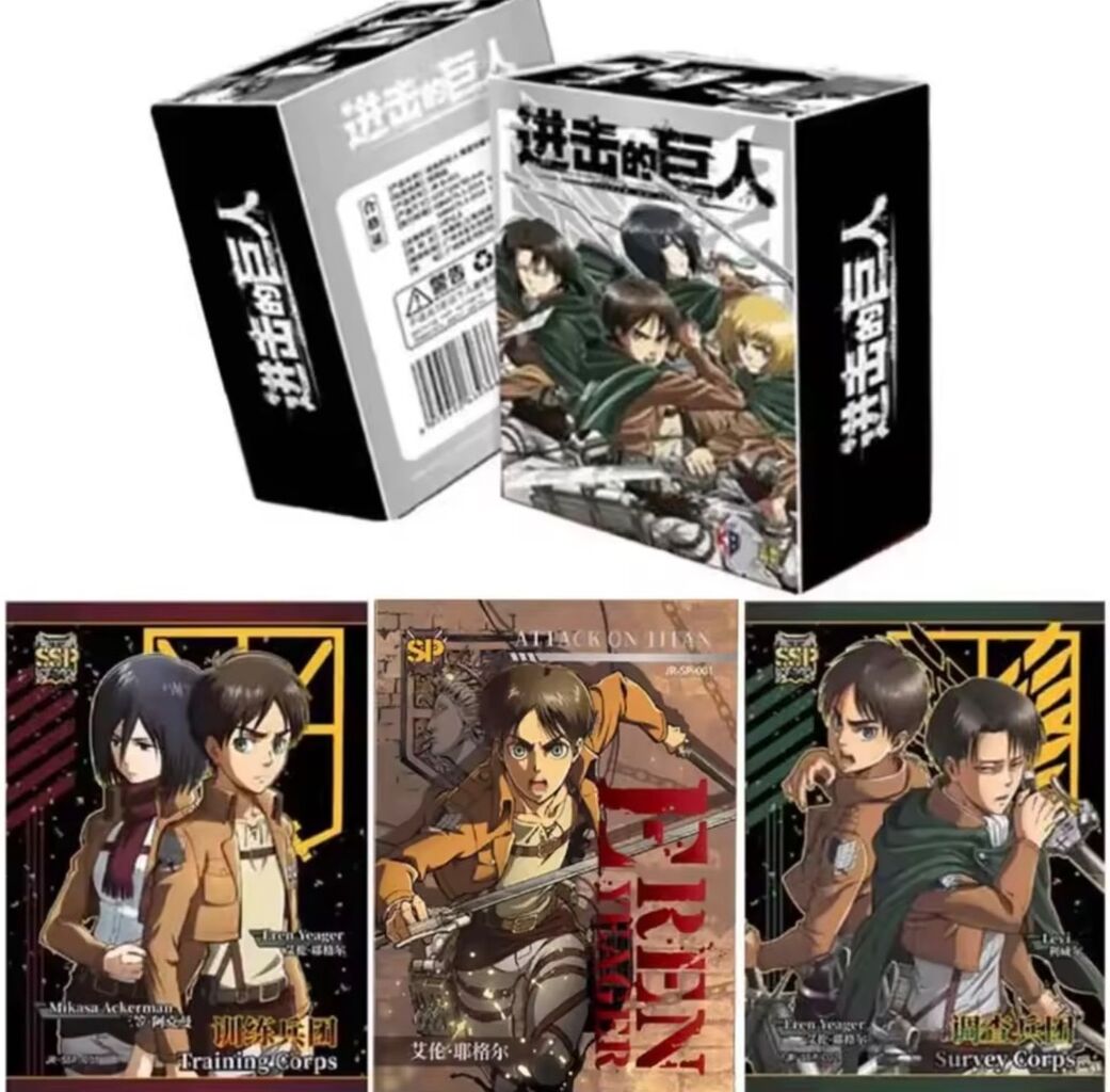 CARDS ATTACK ON TITAN 