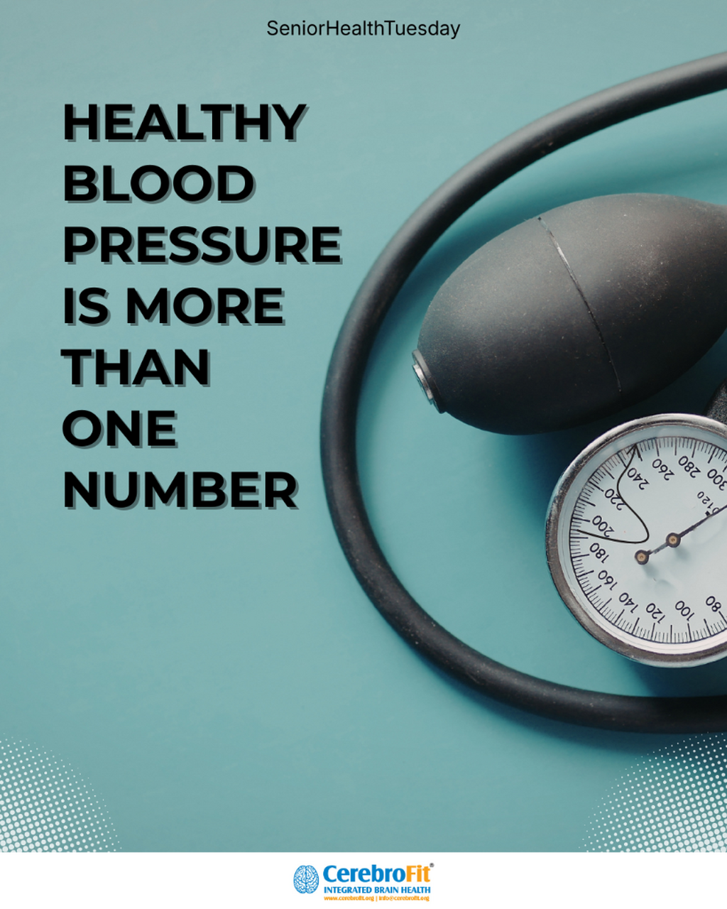 Healthy blood pressure is more than one number