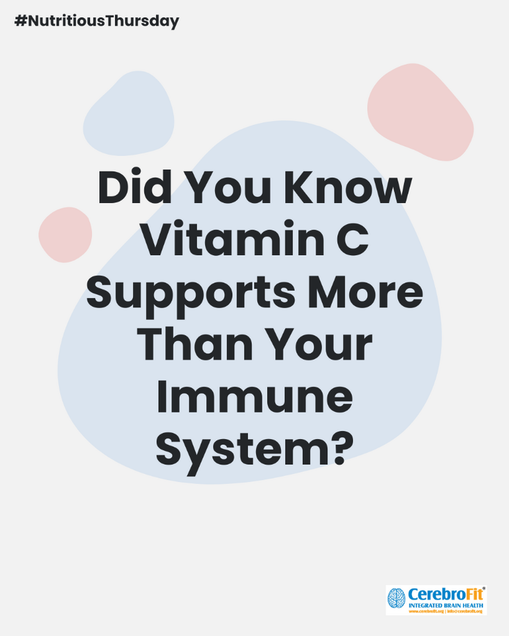 Did you know vitamin c supports more than your immune system?